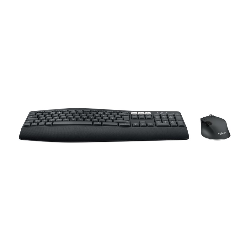 Logitech MK850 Performance keyboard Mouse included RF Wireless + Bluetooth QWERTZ German Black